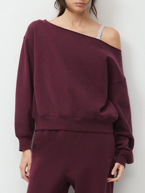 Aritzia Sweaters - Aritzia Cozy Sweatfleece BF Off-Shoulder Sweatshirt